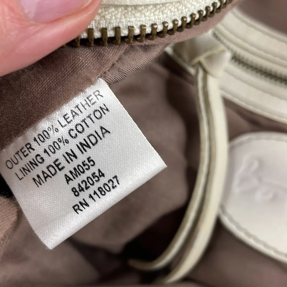 Boden Cream Satchel Bag
